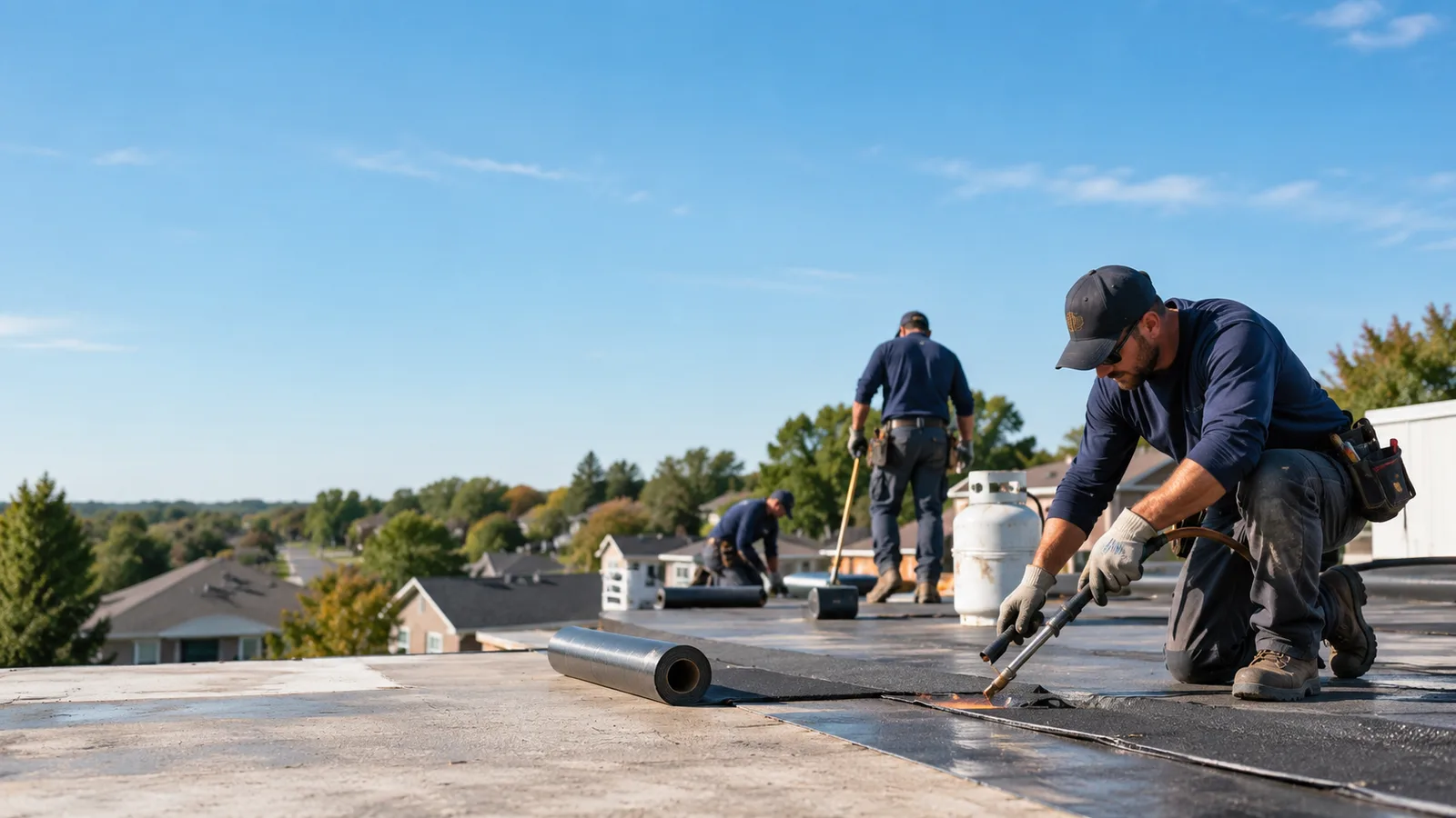 Flat Roof Leak Repair providers in Brownsburg, IN